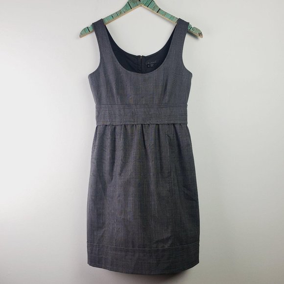 Theory Candice Buckingham Plaid Wool Dress Sz 2 - Picture 1 of 11
